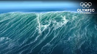 Are these the largest Waves ever surfed  Nazare 2020 The Beast Awakens [upl. by Ajram]