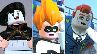 LEGO The Incredibles  All Secret Bosses [upl. by Aiden]