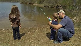 KIDS FISHING  A FEW TIPS amp TRICKS [upl. by Naillil]