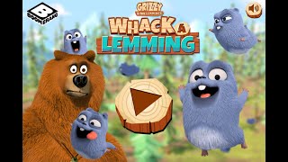 Grizzy and the Lemmings Whack a Lemming GamePlay [upl. by Aenotna145]