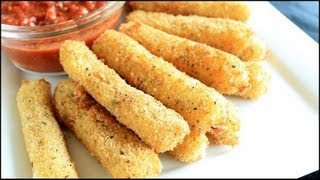 Homemade Mozzarella Sticks [upl. by Langille]