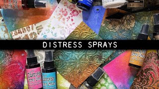 Tim Holtz Distress Sprays [upl. by Malone24]