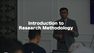 Research Methodology Lecture Series Episode 1 [upl. by Brigid]