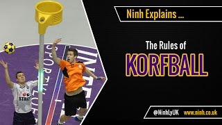 The Rules of Korfball Korfbal  EXPLAINED [upl. by Ahsimac]