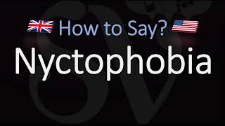 How to Pronounce Nyctophobia CORRECTLY Meaning amp Pronunciation [upl. by Maurili988]