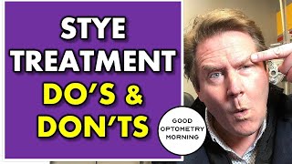 STYE TREATMENT How to treat a stye in your eye What to do amp biggest MISTAKES from your eye doctor [upl. by Adil]