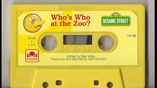 Sesame Street Whos Who at the Zoo Cassette [upl. by Ahsercel905]