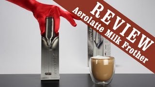 Aerolatte Milk Frother  Exclusive Review [upl. by Annoyk]