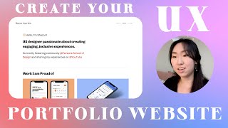 How to Build your UX Design Portfolio Website with Squarespace TUTORIAL [upl. by Malone]