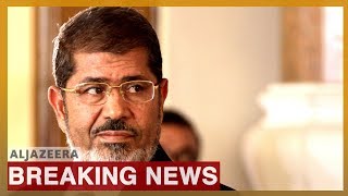 Egypts former president Mohamed Morsi dies State media [upl. by Elimaj370]