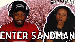 HOW IS THIS EVEN POSSIBLE 🎵 Metallica Enter Sandman Live Moscow 1991 Reaction [upl. by Koby]