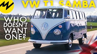 Volkswagen T1 Samba  The quotHippyVanquot  Classic Cars  Motorvision International [upl. by Airdnaid]