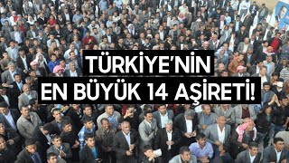 TÜRKİYENİN EN BÜYÜK AŞİRETLERİ [upl. by Eynahpets]