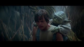 Empire Strikes Back Yoda Training Luke part 1 HD [upl. by Ykroc]