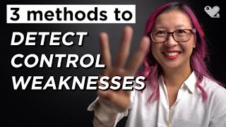 3 methods to identify internal control weaknesses [upl. by Weldon558]