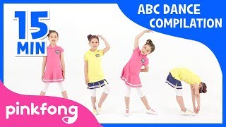 Lets Dance ABC  ABC Song  Compilation  Pinkfong Songs for Children [upl. by Soracco]