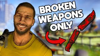 Can You Beat Dying Light With Only Broken Weapons [upl. by Ner863]