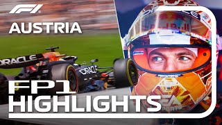 FP1 Highlights  2024 Austrian Grand Prix [upl. by Atarman]