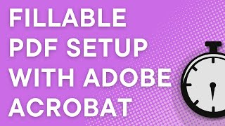 How to make fillable PDF text fields with Adobe Acrobat Pro DC step by step [upl. by Oralle48]