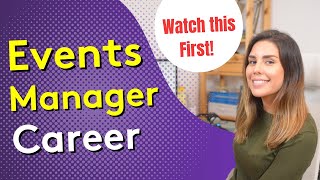 EVENTS MANAGER CAREER  What to Know Before Choosing this Career [upl. by Alamap]