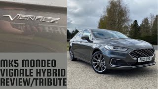 MK5 Ford Mondeo Vignale Hybrid ReviewTribute [upl. by Zel]