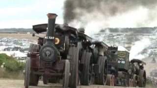 THE GREAT DORSET STEAM FAIR  HEAVY HAULAGE ON THE ROAD AND IN THE quotPLAYPENquot [upl. by Cade]