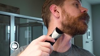 How To Trim Your Neckline At Home  Eric Bandholz [upl. by Ahsiemat526]