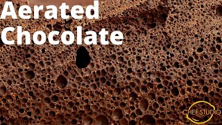 Aerated Chocolate  How to Make Homemade Aero Bars [upl. by Lancaster]