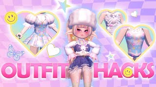 10 Trendy Royale High Outfit Hacks 4 [upl. by Erialc36]