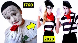 Evolution of mime 450 BCE  2020  History of Mime Documentary video [upl. by Auqenehs]