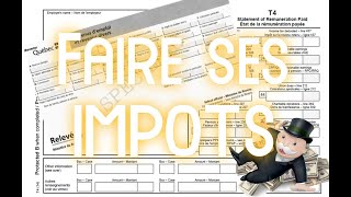 Faire ses impôts au Québec et au Canada [upl. by Tudor431]