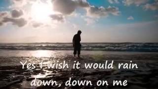 Phil Collins  Wish it Would Rain Down  Lyrics  1989 [upl. by Ingrid]