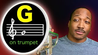 How to Play G on Trumpet  Notes on Trumpet [upl. by Nahej]