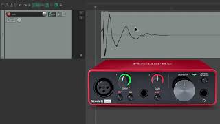 Adjusting Recording Latency Loopback Test in REAPER [upl. by Gulick]