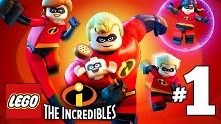 LEGO INCREDIBLES Gameplay Walkthrough Part 1 Undermined PS4 [upl. by Barkley]