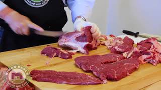 How to Butcher Beef Shoulder Clod [upl. by Aschim]