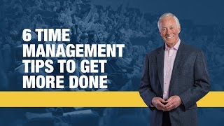 6 Time Management Tips to Get More Done  Brian Tracy [upl. by Linnell]