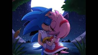 SONIC MAKES A LOVE SONG FOR AMY  the adventures of Darius and sonic sonamy sonicandamy love [upl. by Alor]