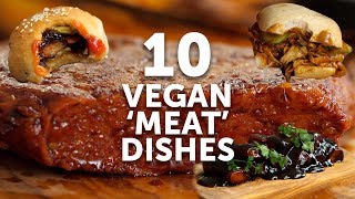 10 VEGAN MEAT DISHES  BOSH  VEGAN [upl. by Analad]