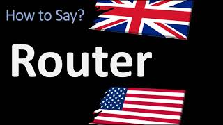 How to Pronounce Router CORRECTLY [upl. by Oiramd151]