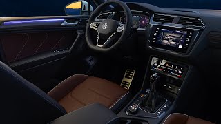 2022 Volkswagen Tiguan SEL R Line – Interior Details [upl. by Hannahsohs]