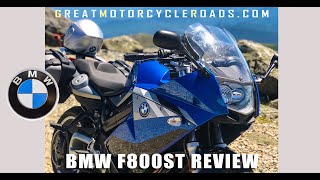 BMW F800ST MOTORCYCLE REVIEW [upl. by Ahtekahs158]