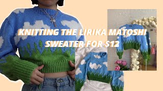 knitting the 270 lirika matoshi cloud sweater for 12 [upl. by Anrehs]