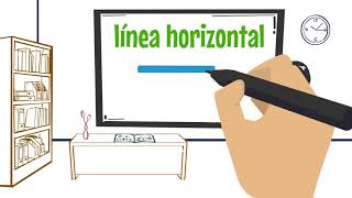 linea horizontalaprender en casa [upl. by Allerus]