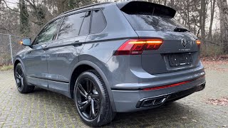 Volkswagen NEW Tiguan RLine 2023 in 4K Dolphin Grey 19 Inch Valencia walk around amp detail Inside [upl. by Attah]