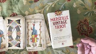 Marseille Vintage Tarot [upl. by Brigg]