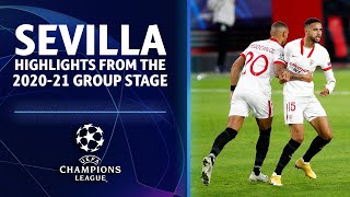 Sevilla Highlights from the 202021 Group Stage  UCL on CBS Sports [upl. by Ardell]