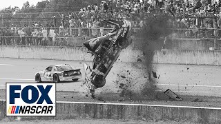 A look back at some of the wildest wrecks at Talladega Superspeedway  NASCAR on FOX [upl. by Merissa]