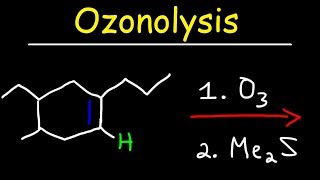 Ozonolysis  Oxidative Cleavage of Alkenes [upl. by Aihtenak]