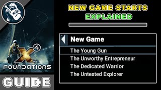 X4 Foundations Getting Started Guide  New Game Starts X4 Foundations Guide [upl. by Geanine]